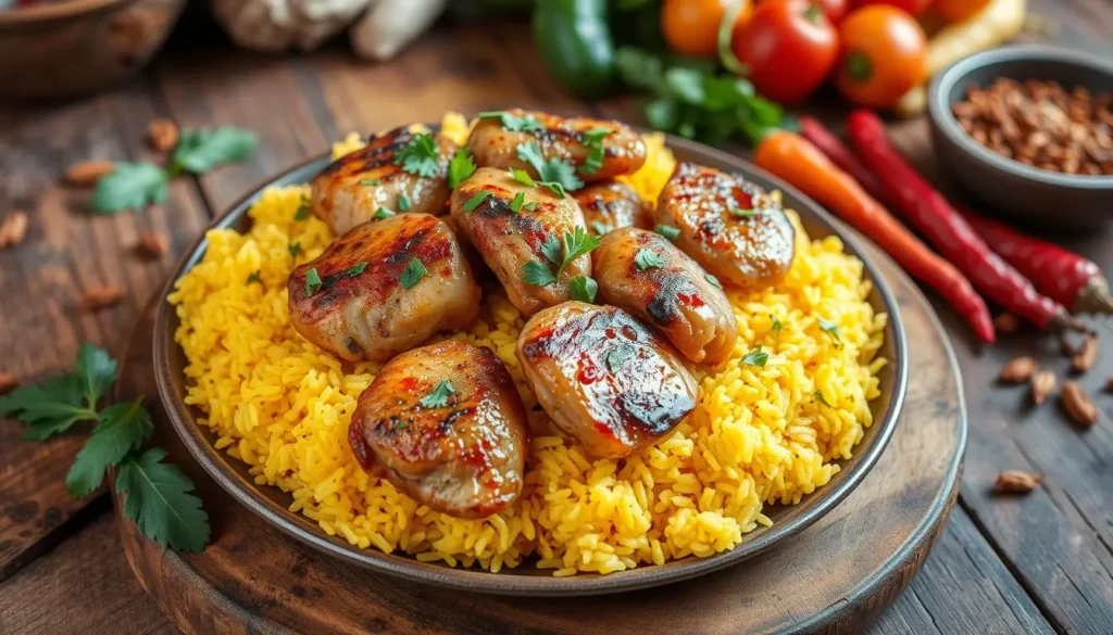 chicken and yellow rice recipe
