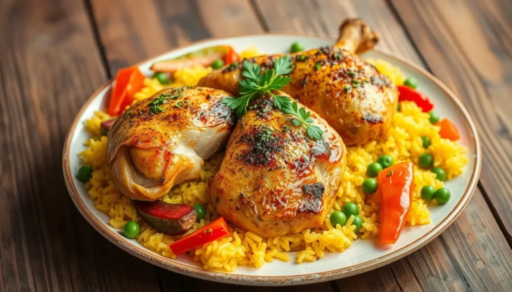 chicken and yellow rice recipe
