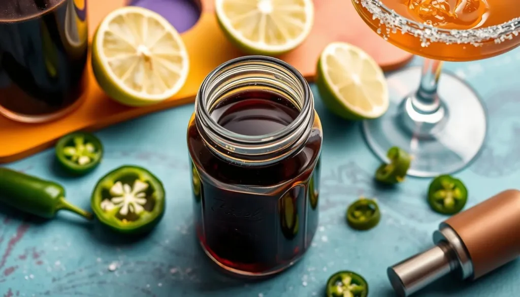 spicy syrup for margarita recipe