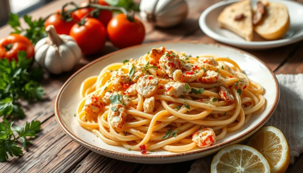 crab pasta recipes